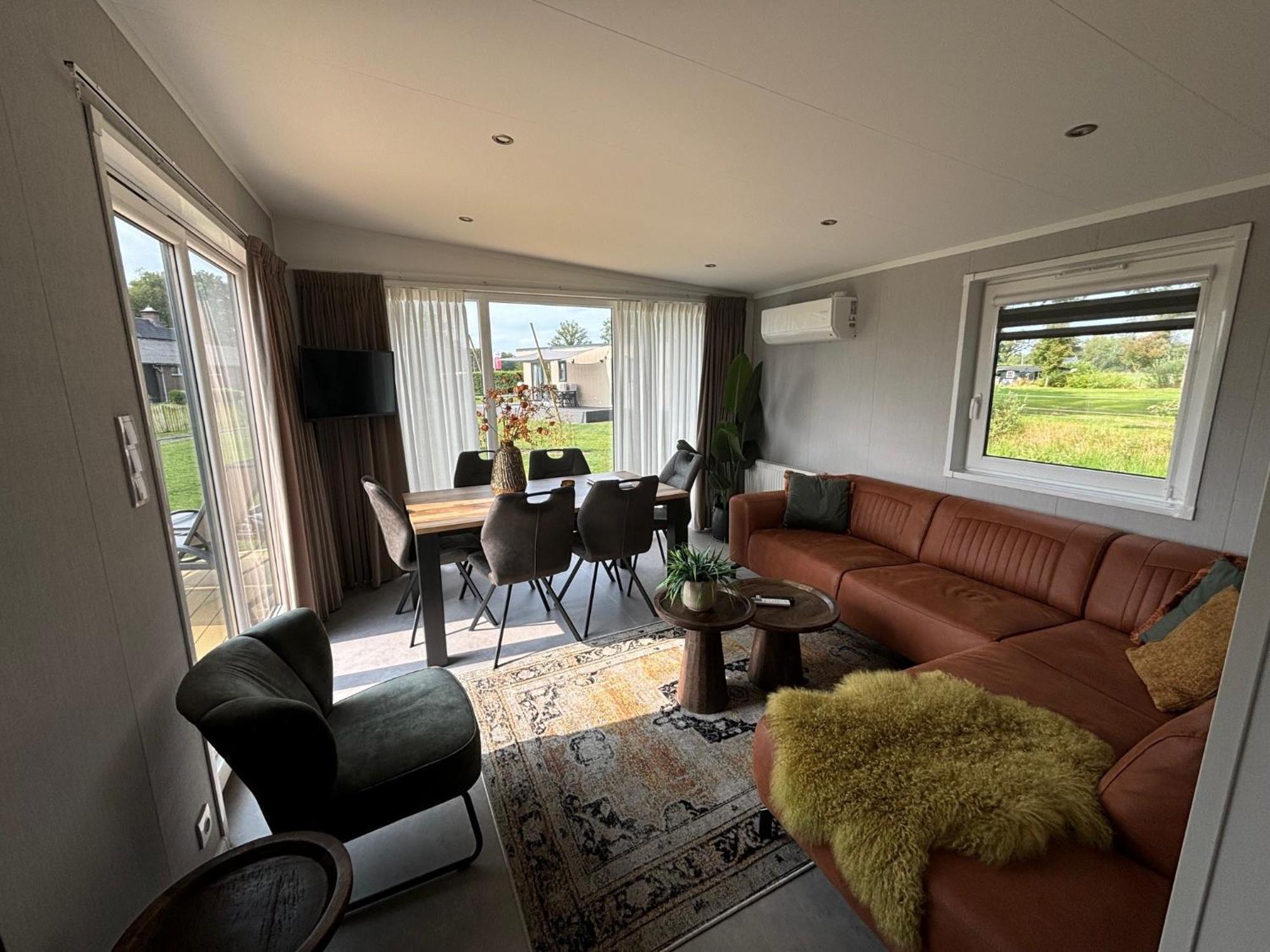 Chalet Rustique Oldeberkoop Bagian luar foto