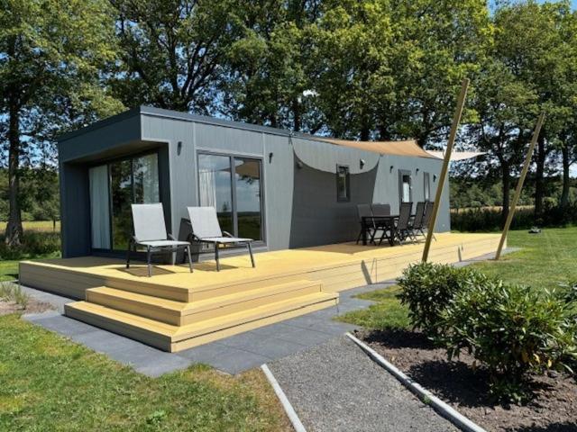 Chalet Rustique Oldeberkoop Bagian luar foto